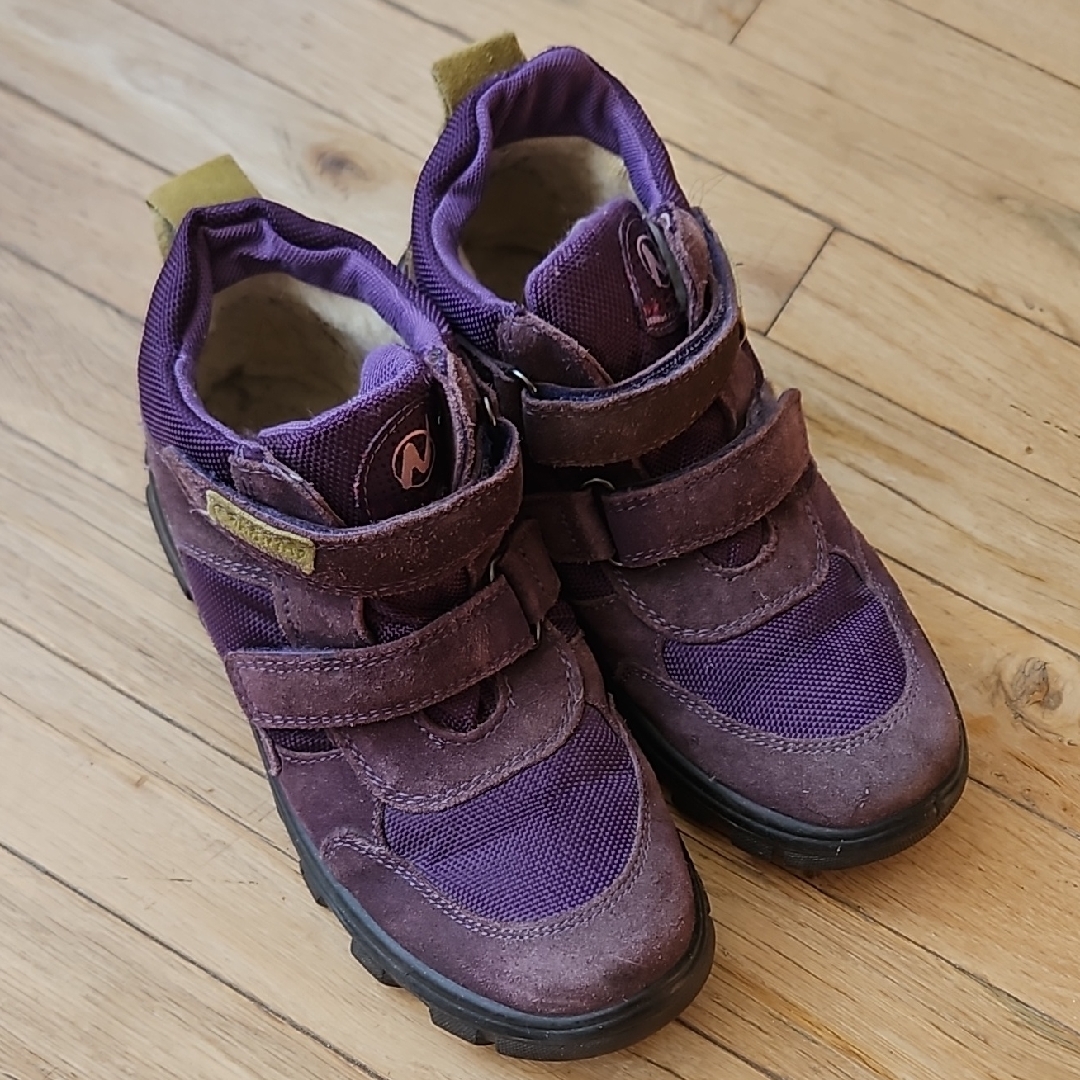 Naturino Winter Purple Boots With Wool Lining